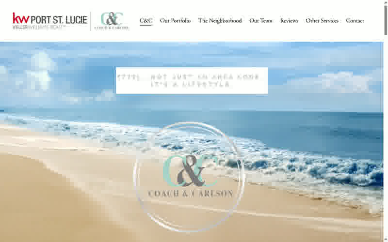 Coach & Carlson neighborhood page with Dream Neighborhood